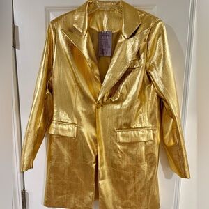 Gold Women's Blazer